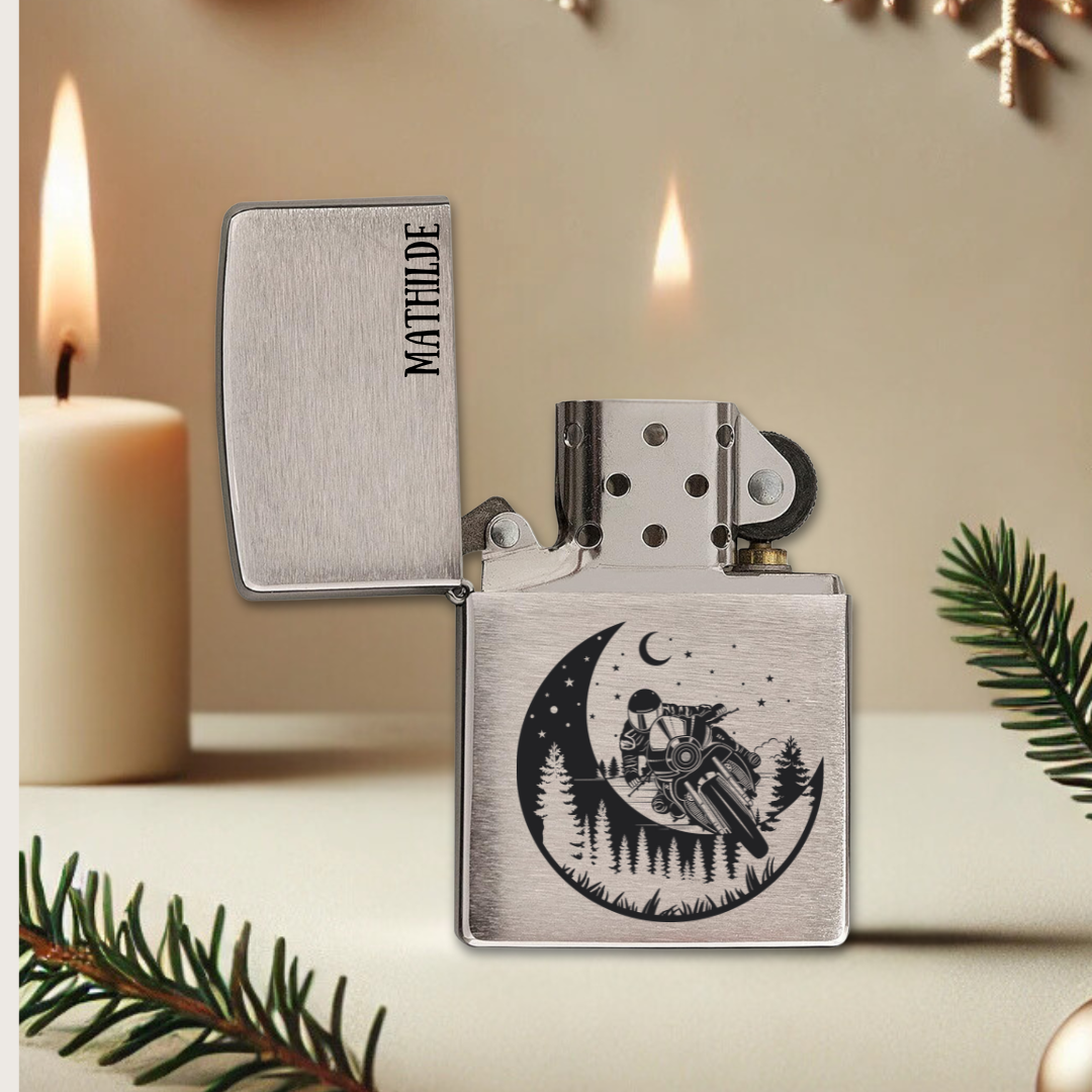 Briquet tempête personnalisé 🔥